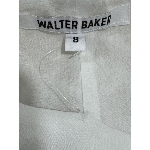 WALTER BAKER Women White Mini Skirt 8 - Picture 4 of 4